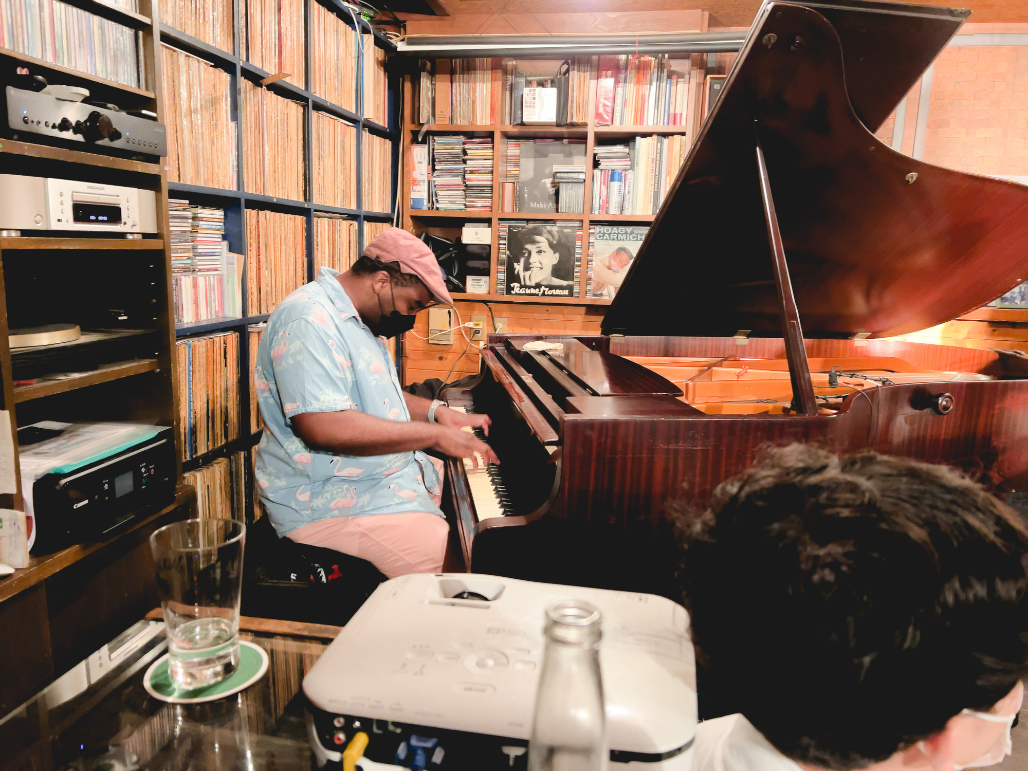 ピアノのデビッド・ブライアント