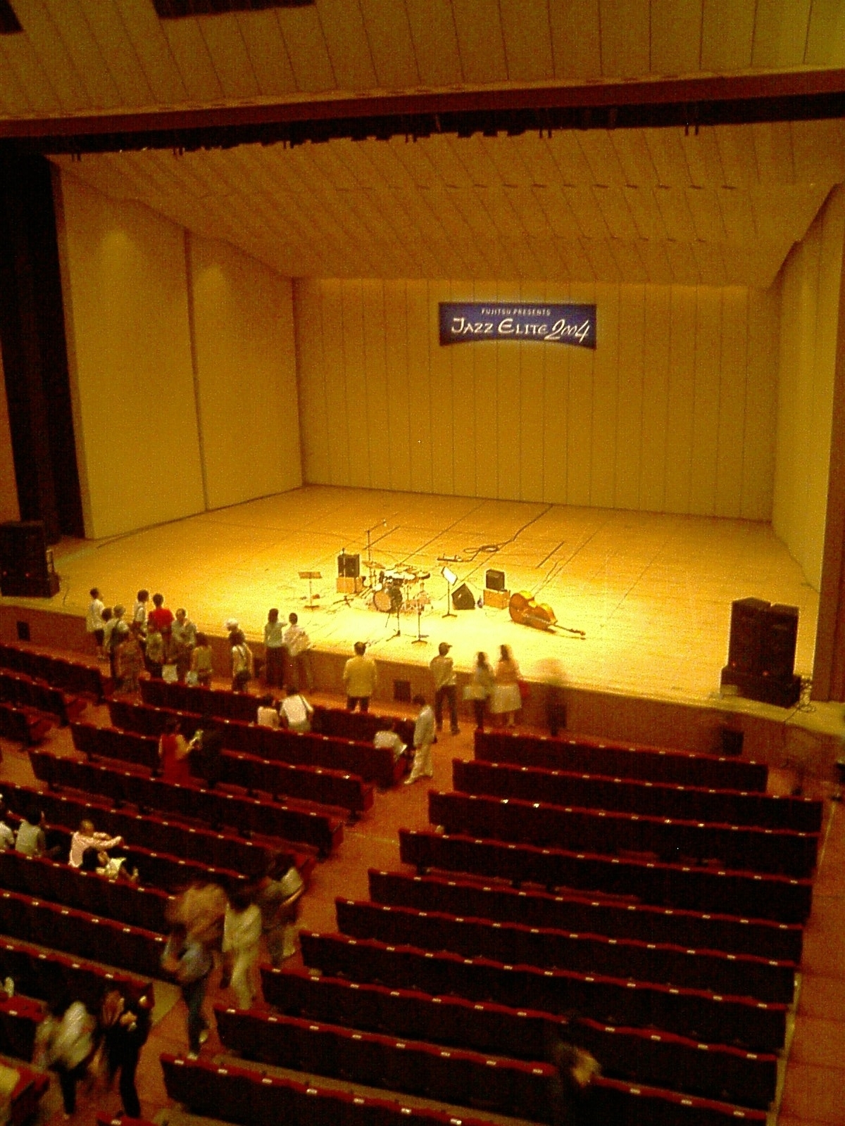 ライブ終了後に撮影したと思われる会場の写真