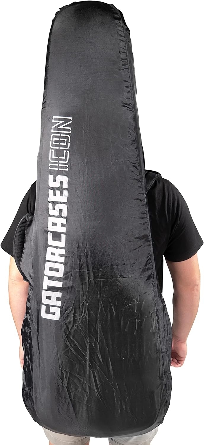 レインカバーを取り付けた図。これで雨の日も安心。