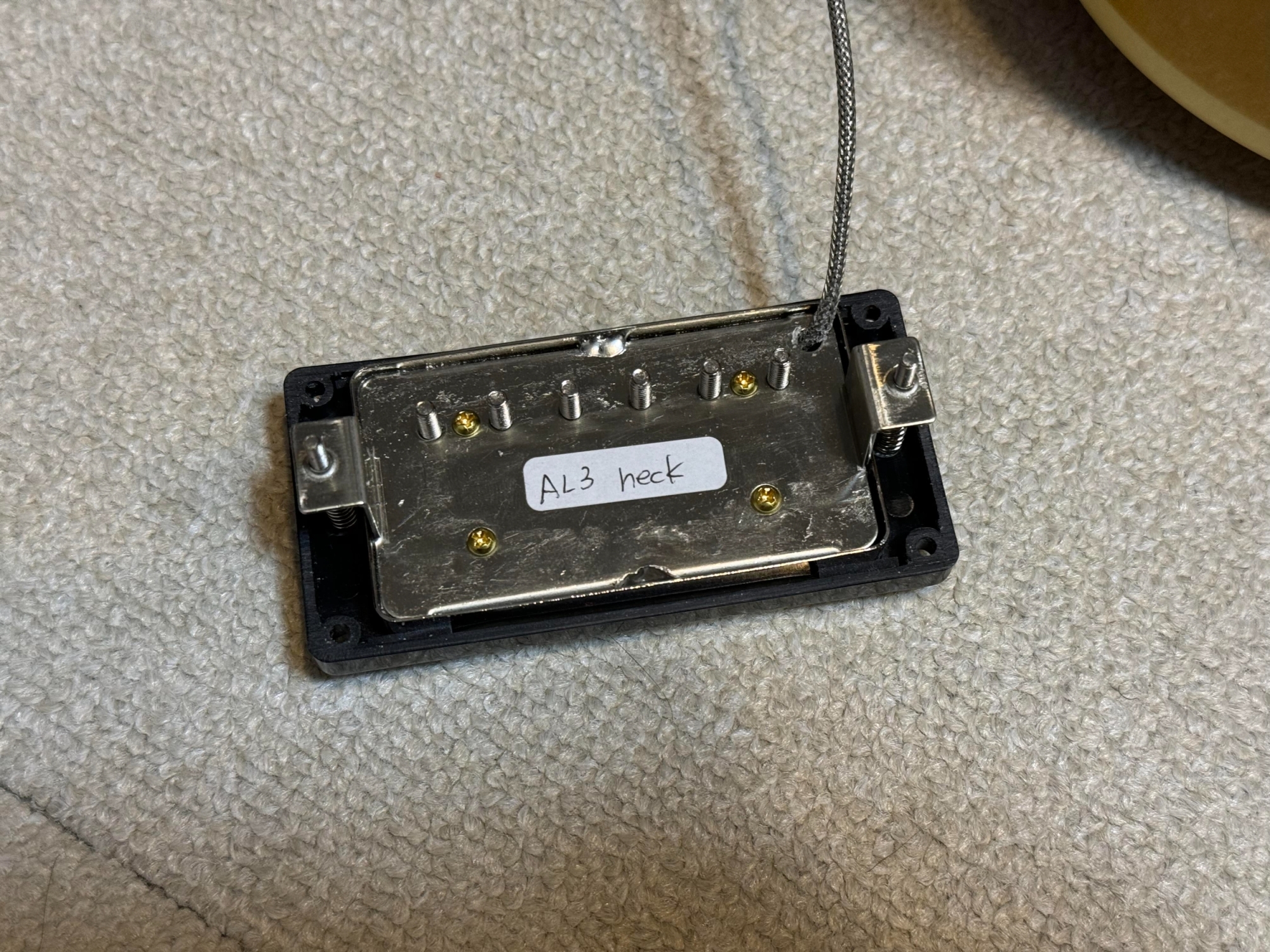 搭載されていたピックアップ。