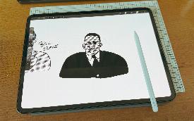 ジャズマンの絵は楽しい